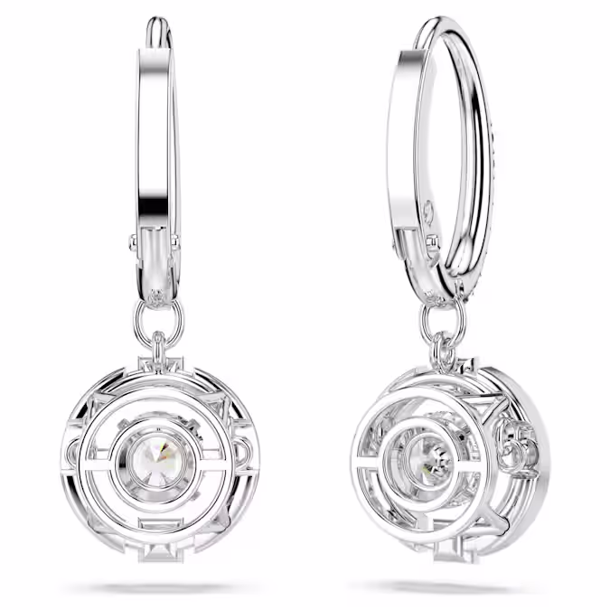 Swarovski Sparkling Dance drop earrings - Image 4