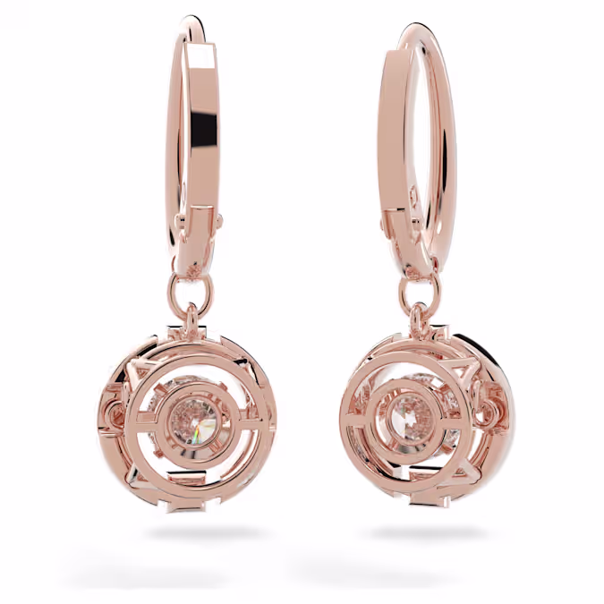 Swarovski Sparkling Dance drop earrings - Image 2