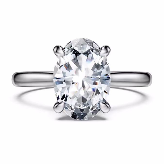 Eternity solitaire ring - Image 2
