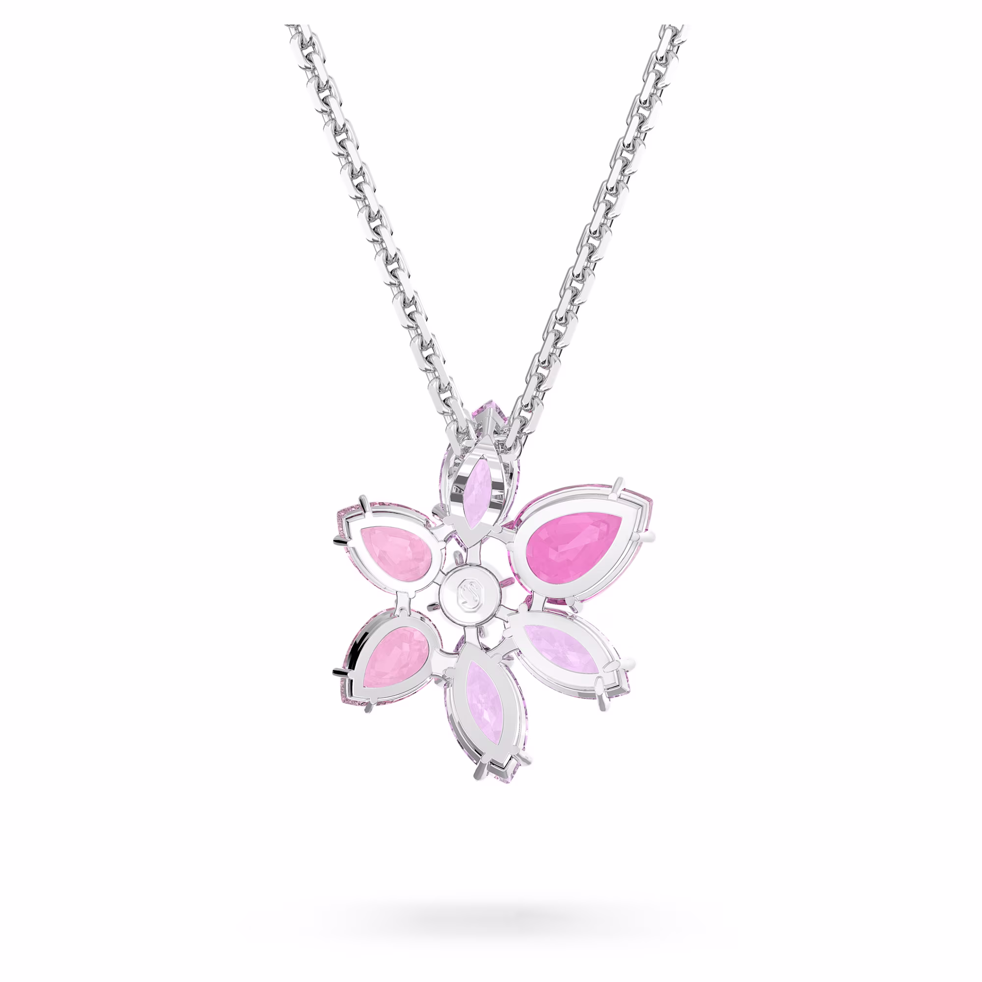 gema-pendant--mixed-cuts--flower--pink--rhodium-plated-swarovski-5662493 (4)