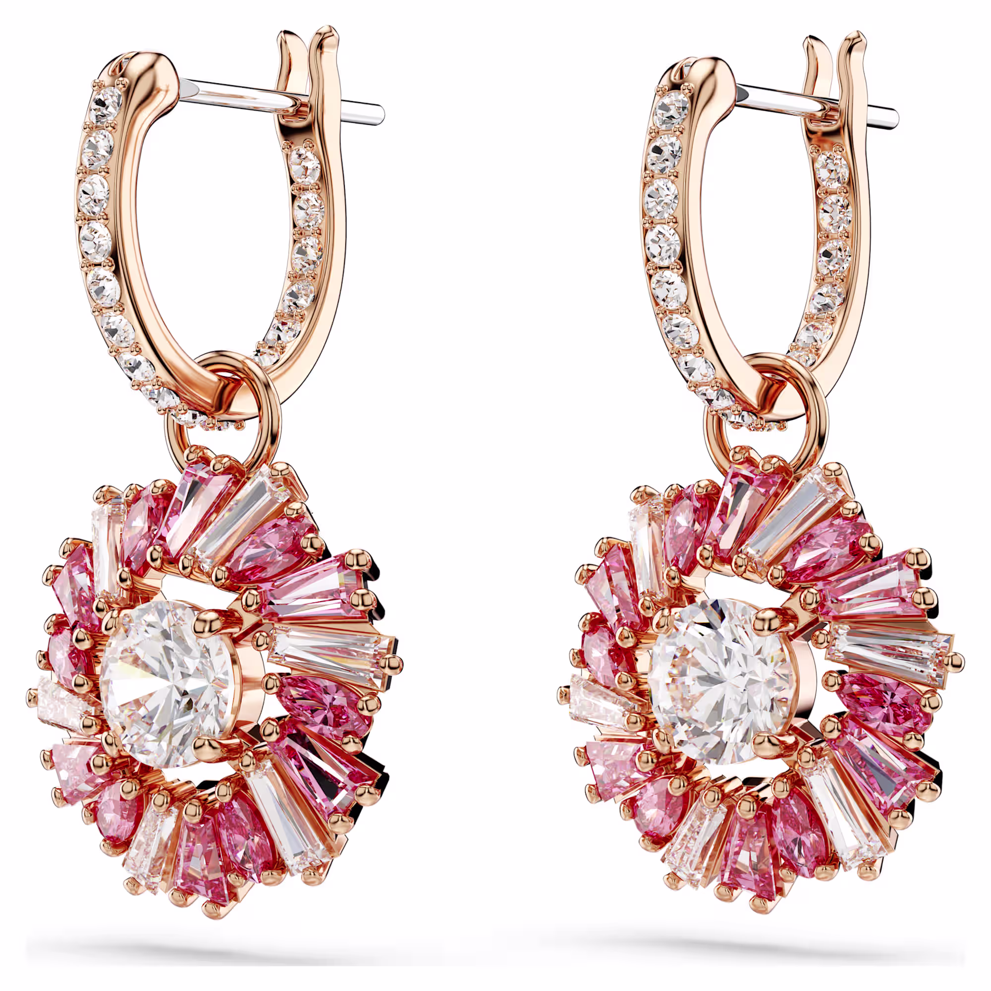 idyllia-drop-earrings--mixed-cuts--flower--pink--rose-gold-tone-plated-swarovski-5699085 (2)
