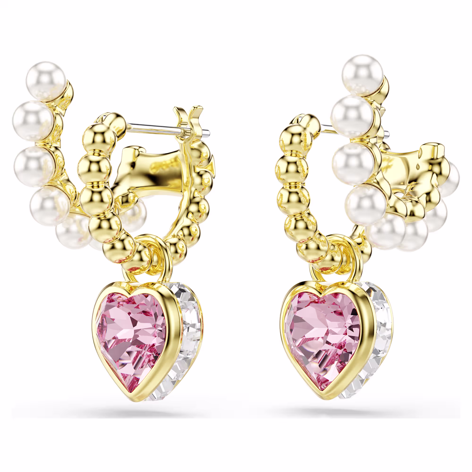 imber-hoop-earrings--crystal-pearl--heart-cut--heart--pink--gold-tone-plated-swarovski-5711345 (2)