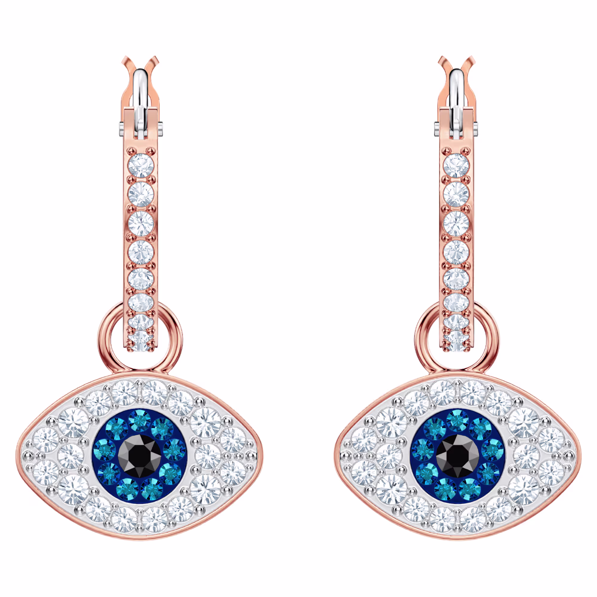symbolica-hoop-earrings--evil-eye--blue--rose-gold-tone-plated-swarovski-5425857 (2)